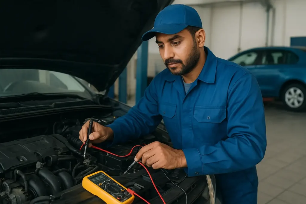 تصليح أعطال كهرباء سيارات